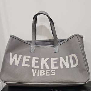 Gray Weekend Vibes Tote Bag By Santa Barbara Desing Studio